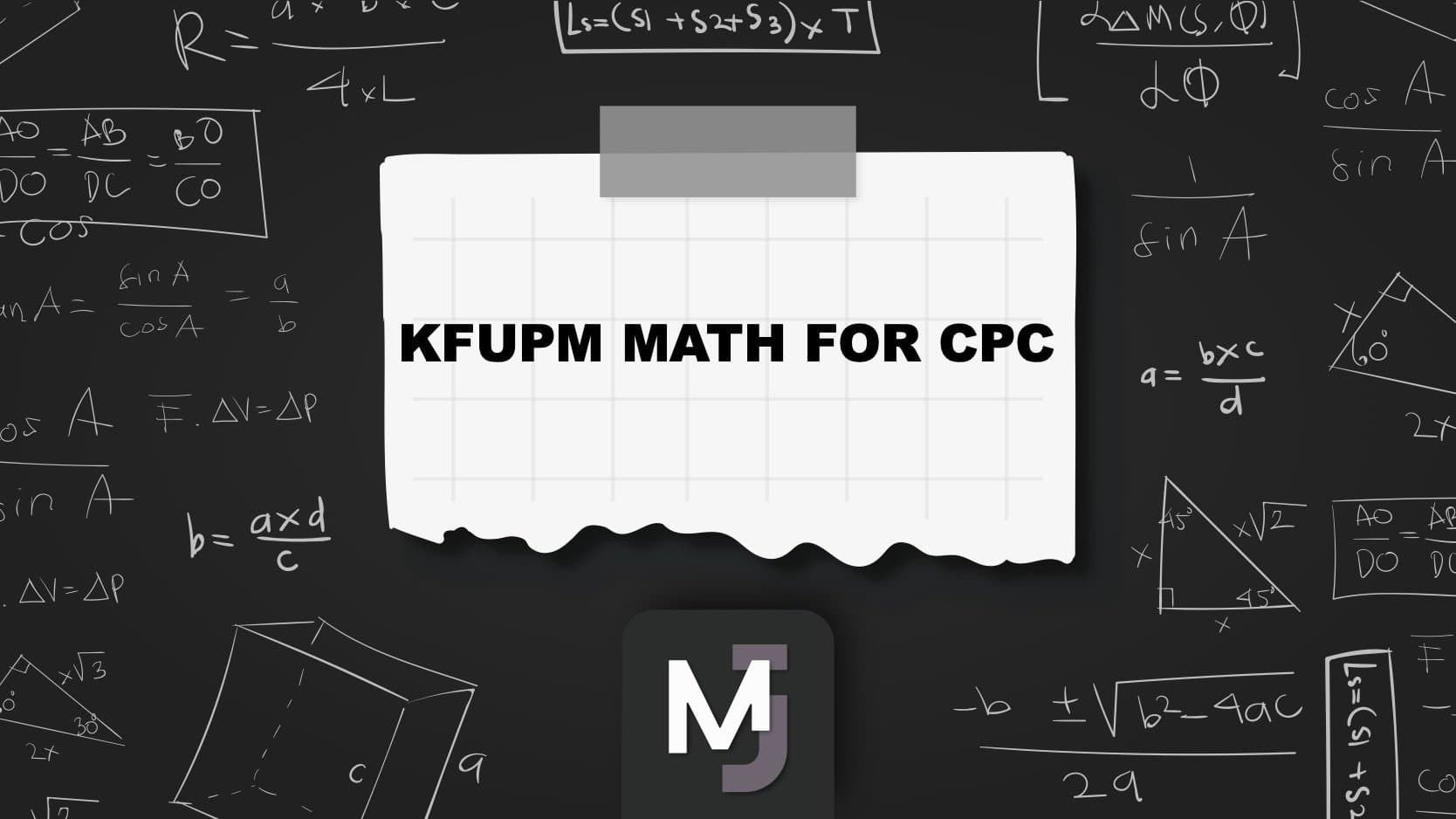 KFUPM MATH FOR CPC